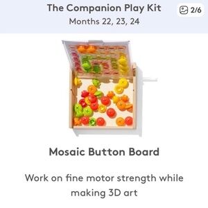 Mosaic Button Board